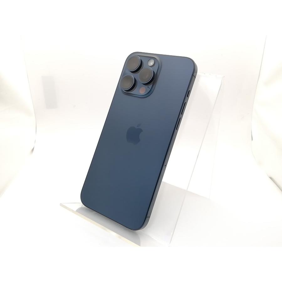 中古】Apple 国内版 【SIMフリー】 iPhone 15 Pro Max 256GB ブルー