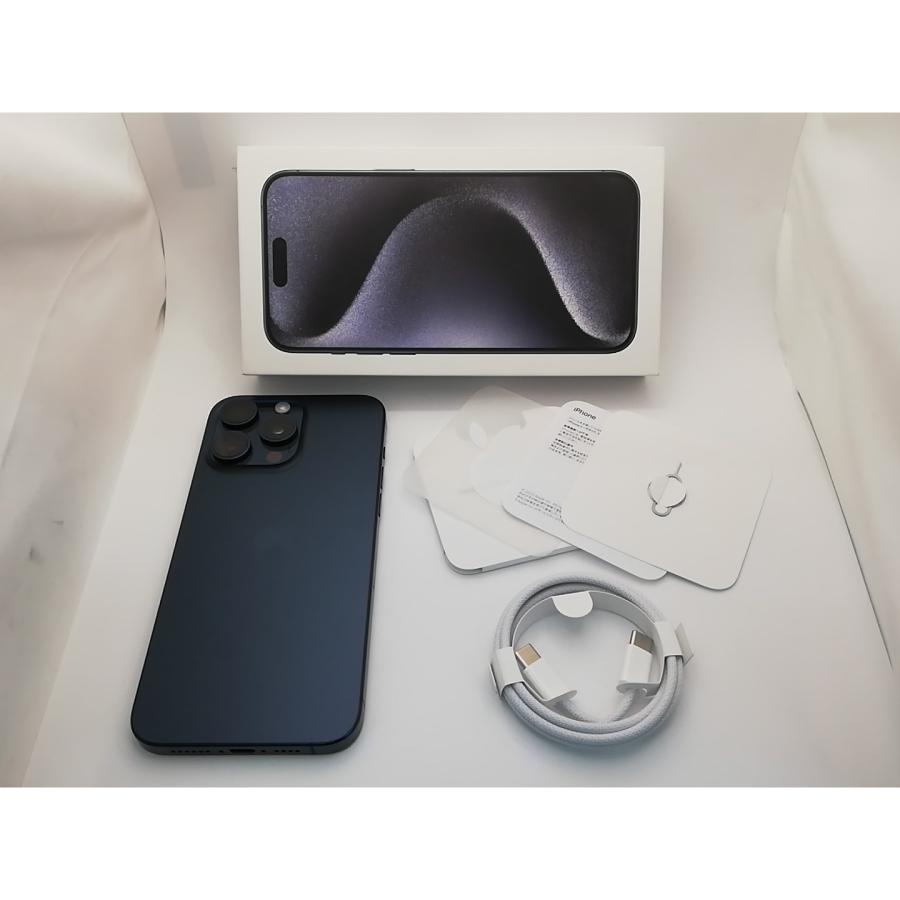 中古】Apple 国内版 【SIMフリー】 iPhone 15 Pro Max 256GB ブルー