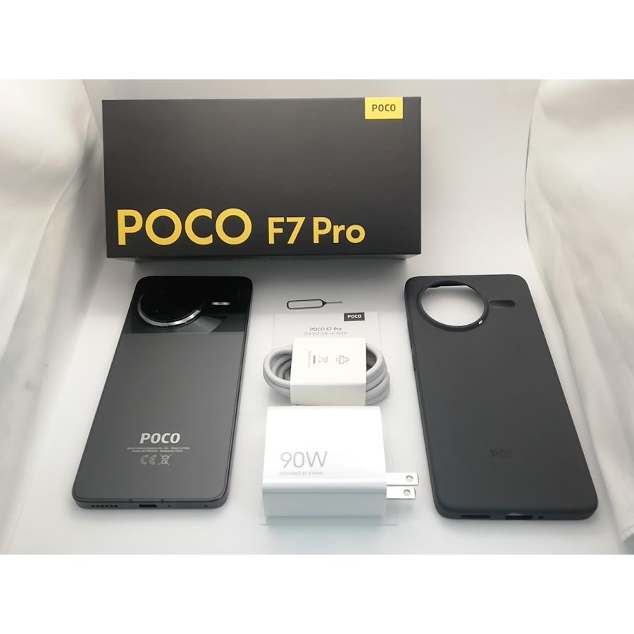 中古】Xiaomi 国内版 【SIMフリー】 Poco F7 Pro ブラック 12GB 512GB