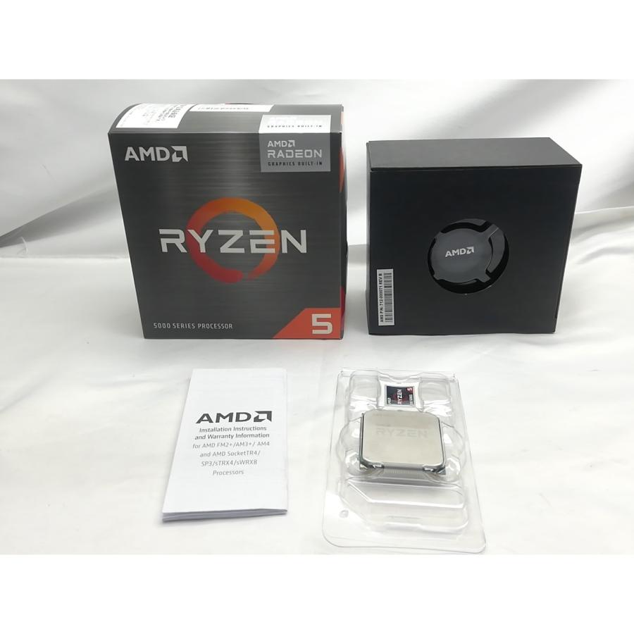 中古】AMD Ryzen 5 5600G (3.9GHz/TC:4.4GHz) BOX AM4/6C/12T/L3 16MB