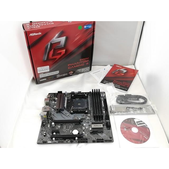 新品未開封品　ASRock B550M PHANTOM GAMING 4　① ASRock | B550M Phantom Gaming 4