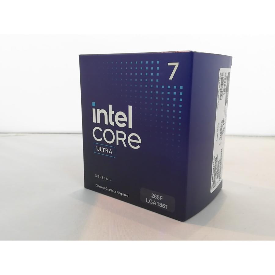 未使用】Intel Core Ultra 7 265F (2.4GHz) Box LGA1851/20C(P:8C/E