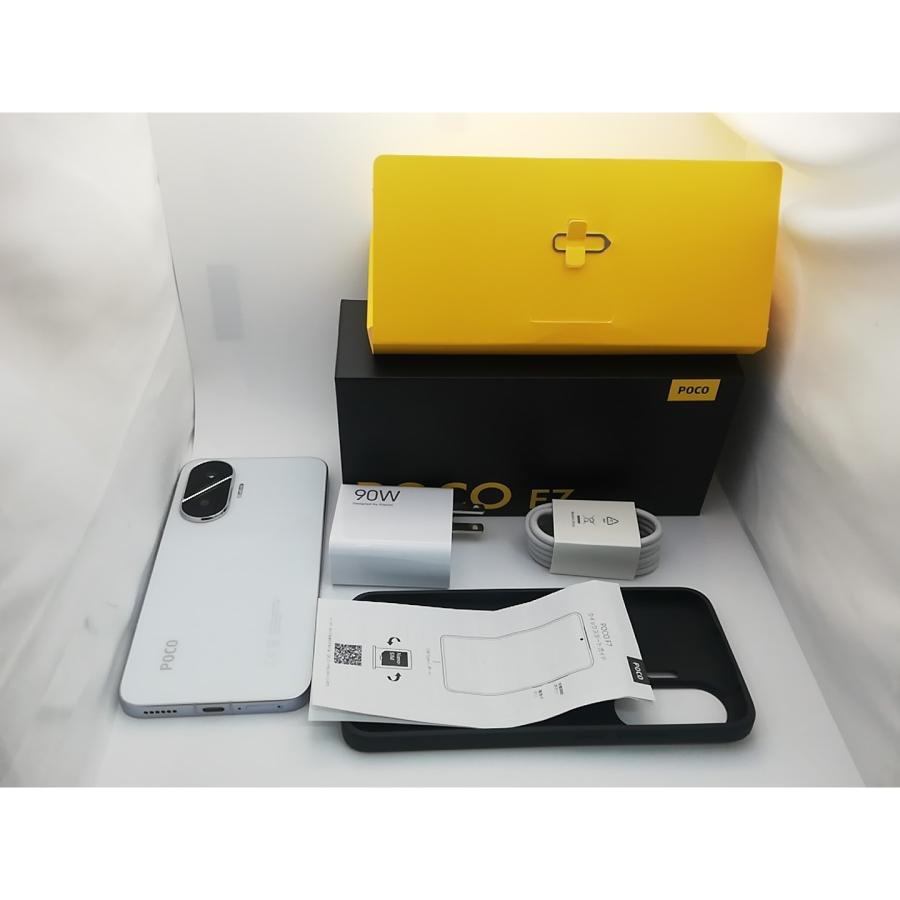 中古】Xiaomi 国内版 【SIMフリー】 Poco F7 ホワイト 12GB 256GB