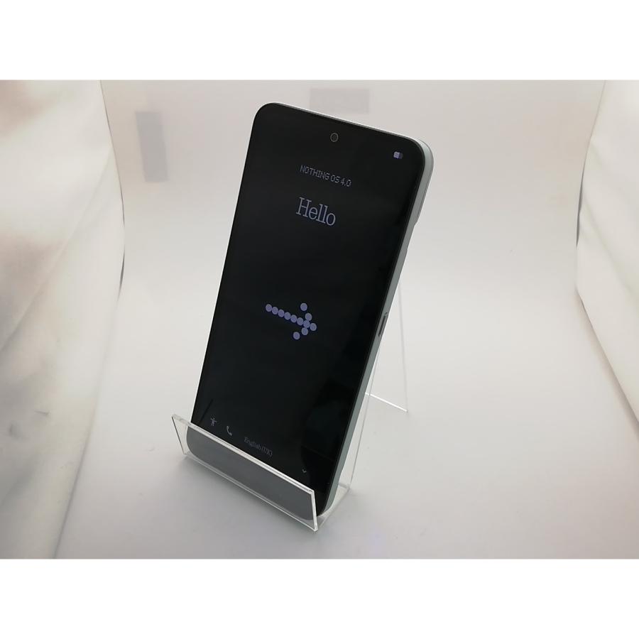 中古】NOTHING 【SIMフリー】 CMF Phone 1 8GB 128GB ライトグリーン