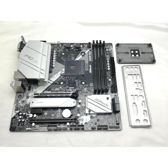 【美品】ASRock B550M Pro4 / 未使用に近い / 動作確認済 中古】ASRock B550M Pro4 B550/AM4/MicroATX【秋葉3号】保証期間1週間