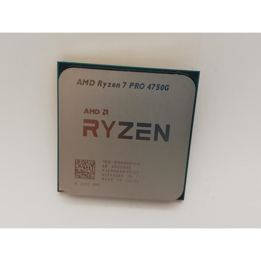 AMD Ryzen 7 PRO 4750G バルク品 中古 中古】AMD Ryzen 7 PRO 4750G (3.6GHz/TC:4.4GHz) bulk AM4/8C/16T/L3