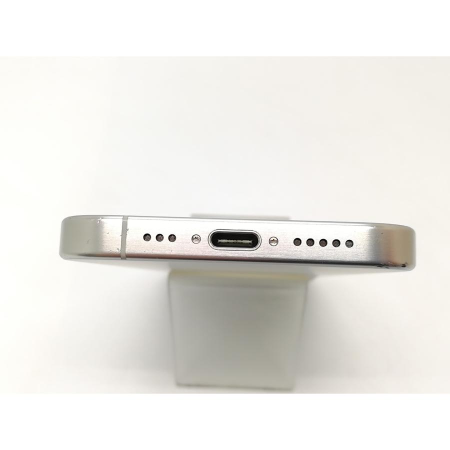 【中古】Apple 国内版 【SIMフリー】 iPhone 15 Pro 256GB ホワイトチタニウム MTUD3J/A【秋葉4号】保証期間１ヶ月【ランクC】の画像