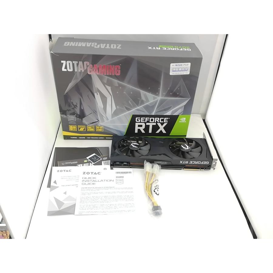 中古】ZOTAC GAMING GeForce RTX 2070 SUPER Twin Fan（ZT-T20710F-10P