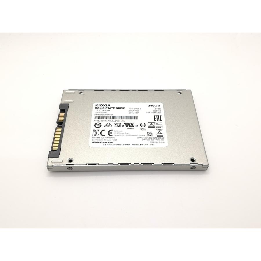 SSD 240GB x 10枚 中古】KIOXIA EXCERIA SATA LTC10Z240GG8 240GB/SATA【秋葉3号】保証
