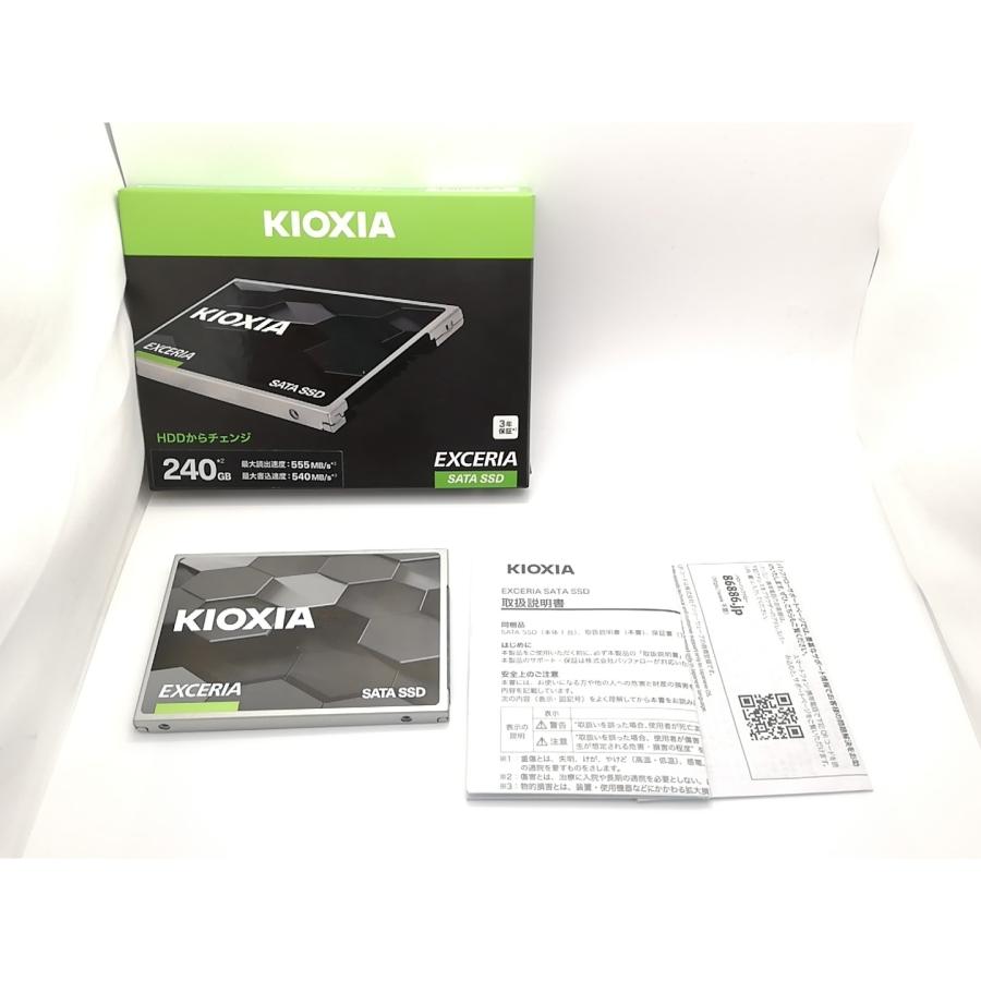 中古】KIOXIA EXCERIA SATA LTC10Z240GG8 240GB/SATA【秋葉3号】保証
