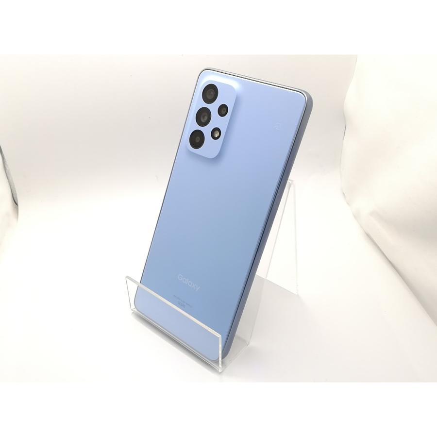 【美品・SIMフリー】au版　GalaxyA53 5Gブルー 6GB 128GB 中古】SAMSUNG au 【SIMフリー】 Galaxy A53 5G オーサムブルー 6GB