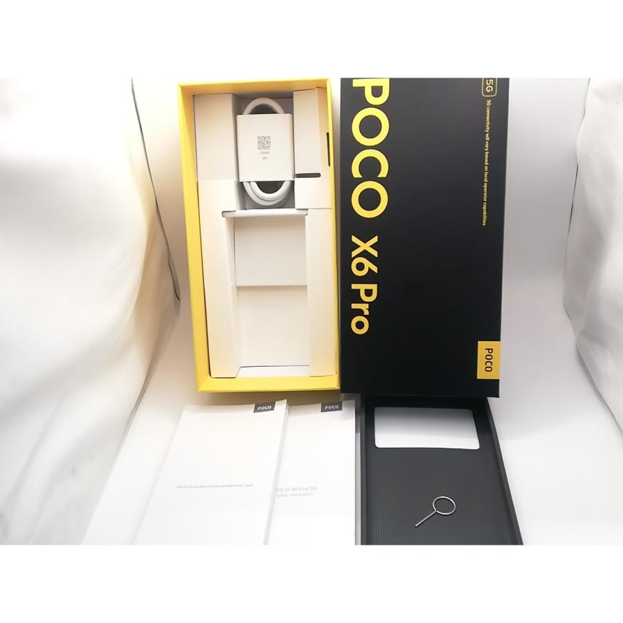 中古】Xiaomi 海外版 【SIMフリー】 Poco X6 Pro 8GB 256GB【秋葉3号 