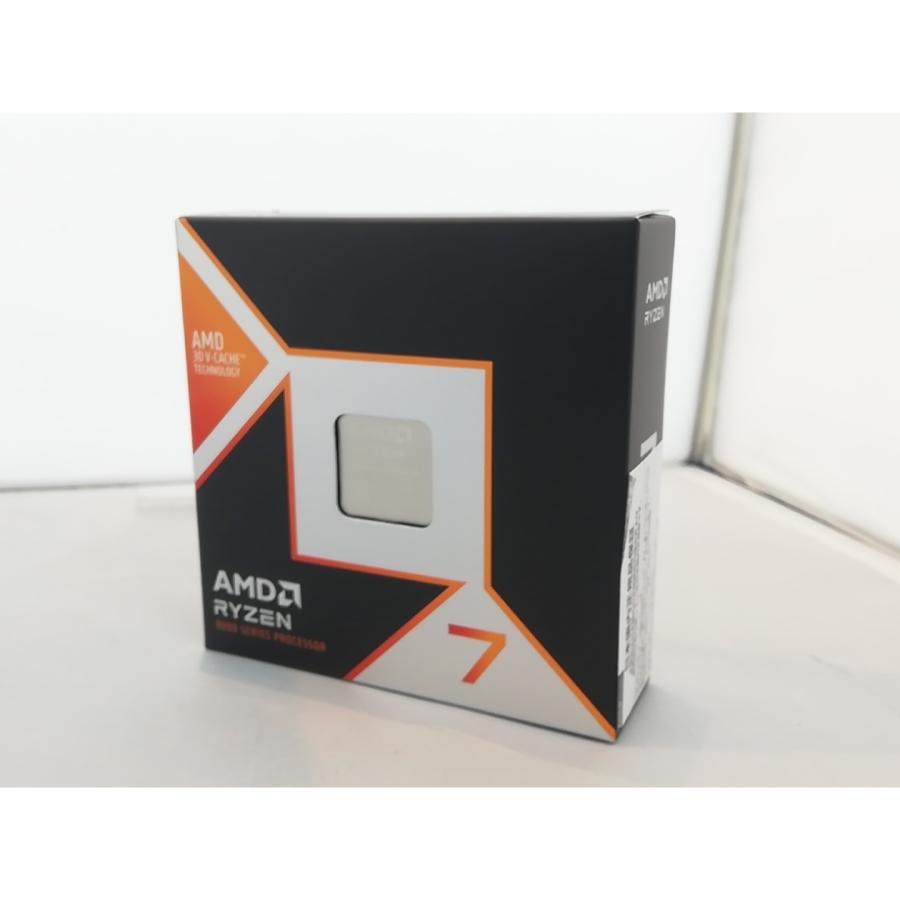 AMD CPU Ryzen 7 9800X3D 未使用未開封 未使用】AMD Ryzen 7 9800X3D (4.7GHz/TC:5.2GHz) BOX AM5/8C/16T/L3