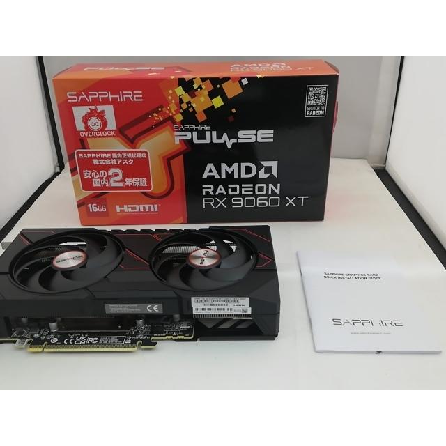 中古】SAPPHIRE SAPPHIRE PULSE Radeon RX 9060 XT GAMING OC 16GB