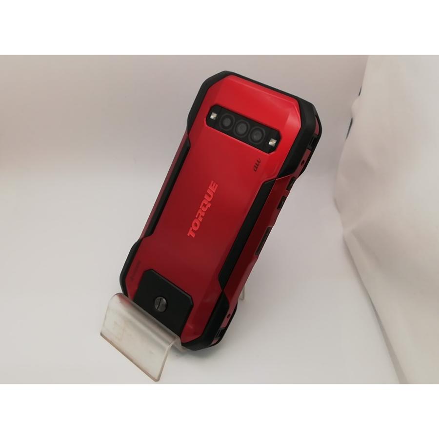 中古】KYOCERA au 【SIMフリー】 TORQUE G06 レッド 6GB 128GB KYG03