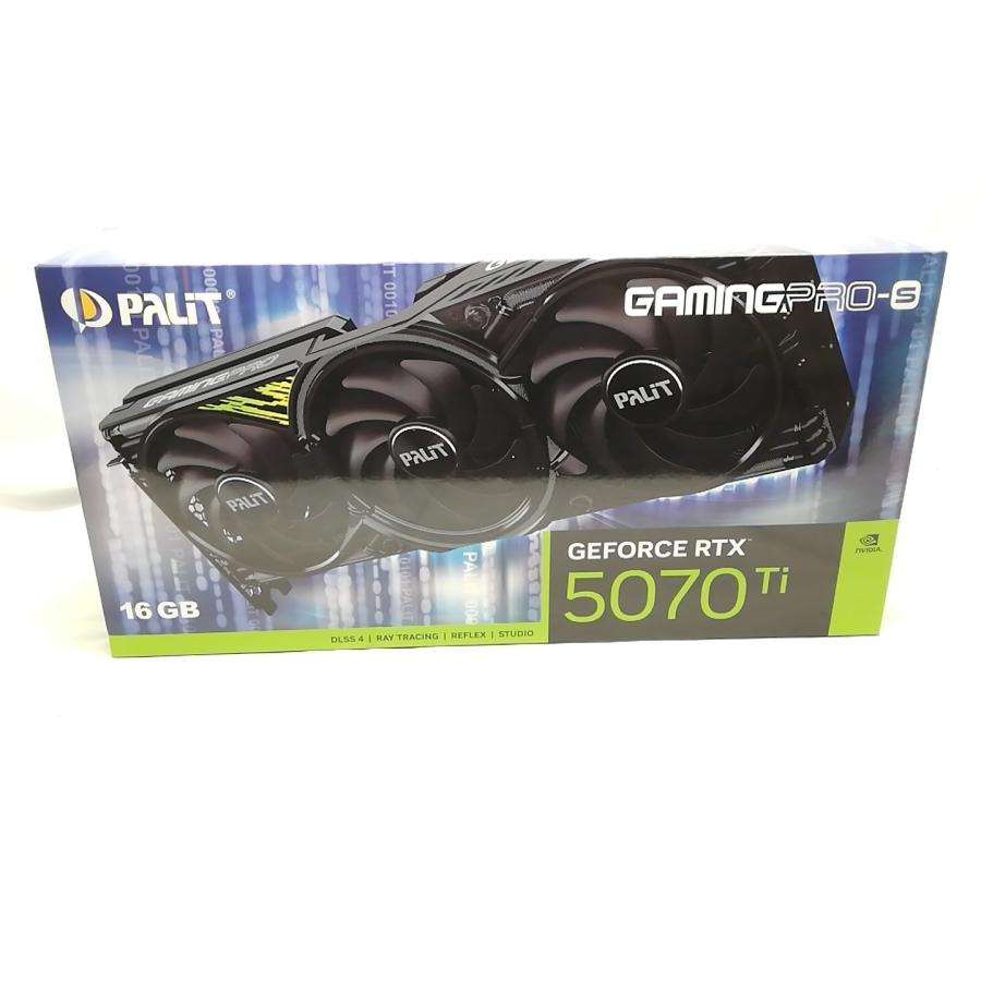 【中古】Palit GeForce RTX 5070 Ti GamingPro 16GB(NE7507T019T2-GB2031A ) RTX5070Ti/16G【秋葉3号】保証期間１週間_9