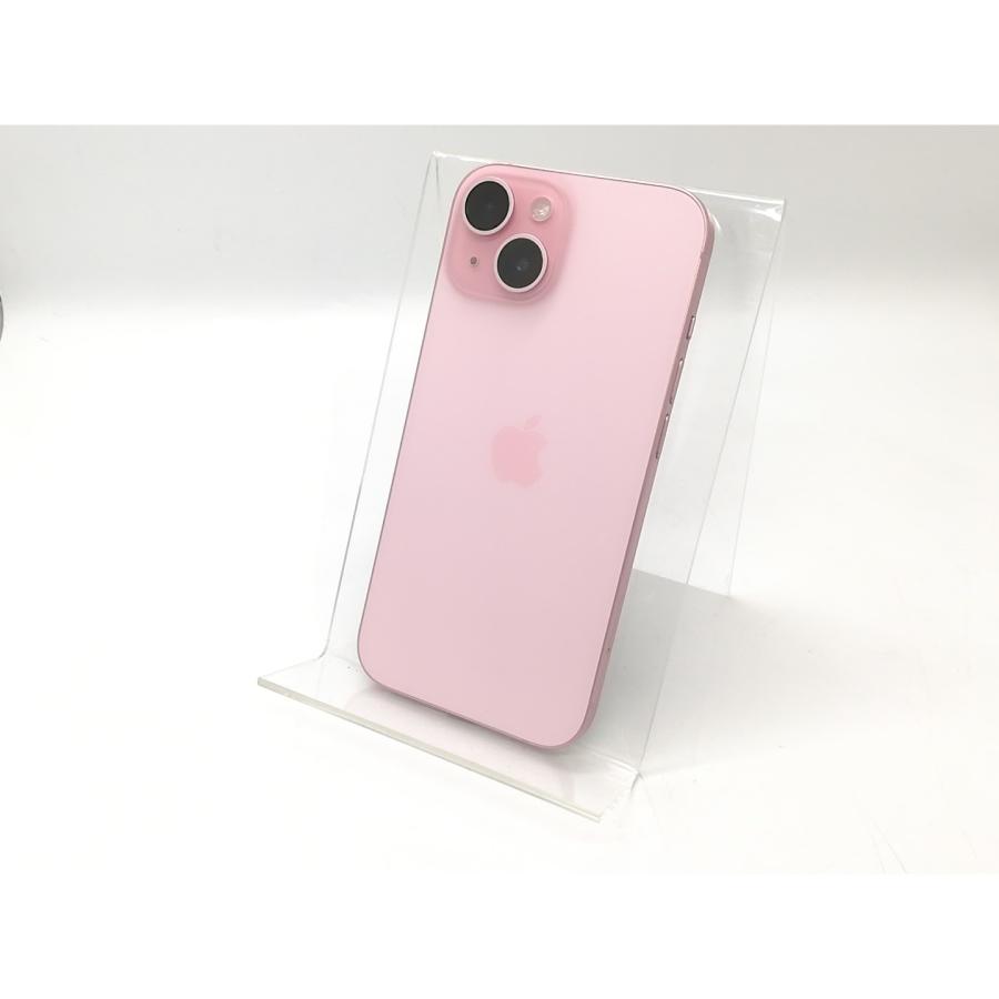 【中古】Apple 国内版 【SIMフリー】 iPhone 15 128GB ピンク MTMJ3J/A【秋葉4号】保証期間１ヶ月【ランクB】