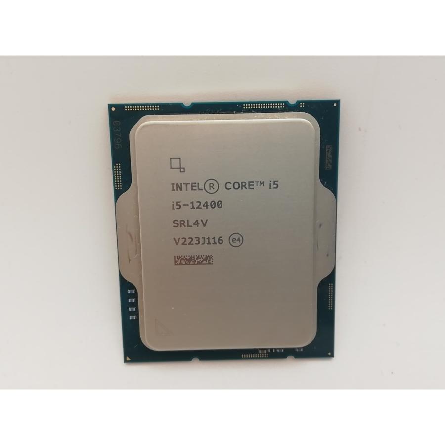 中古】Intel Core i5-12400(2.5GHz) Bulk LGA1700/6C(P:6C/E:0C)/12T