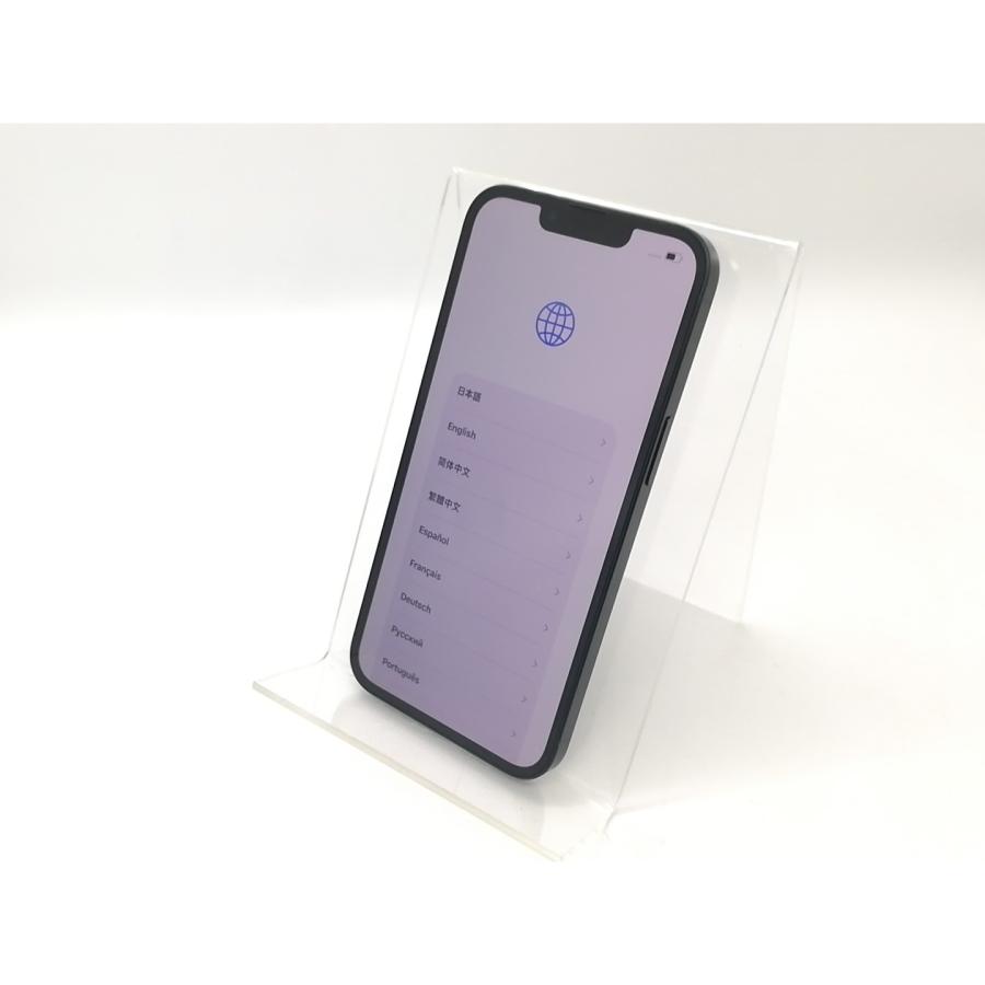 【中古】Apple 国内版 【SIMフリー】 iPhone 13 128GB ミッドナイト MLNC3J/A【秋葉4号】保証期間１ヶ月【ランクA】の画像