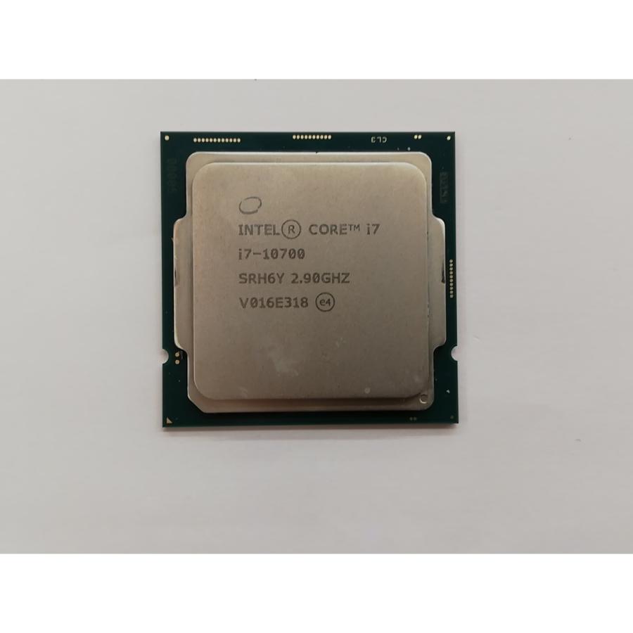 中古】Intel Core i7-10700 (2.9GHz/TB:4.8GHz) bulk LGA1200/8C/16T 【箱無し現品】Intel corei7 10700