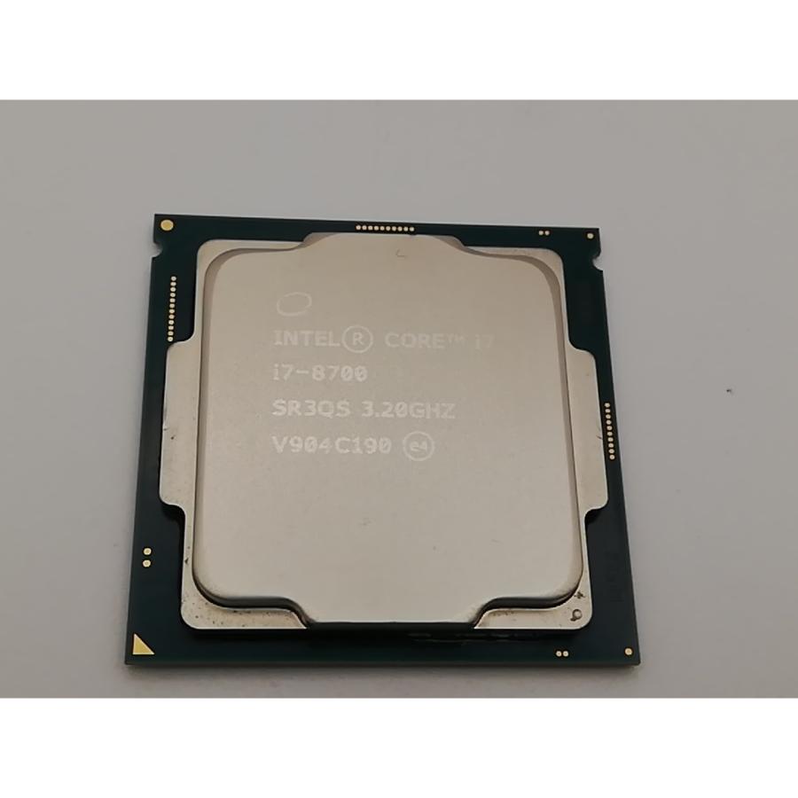 【中古】Intel Core i7-8700 LGA1151 動作確認済み 中古】Intel Core i7-8700 (3.2GHz/TB:4.6GHz) BOX LGA1151/6C/12T/L3