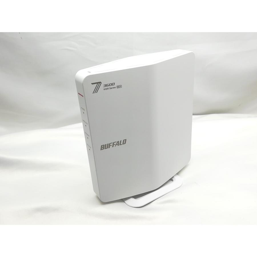 中古】BUFFALO AirStation WSR3600BE4P/NWH [ホワイト] Wi-Fi7(11be
