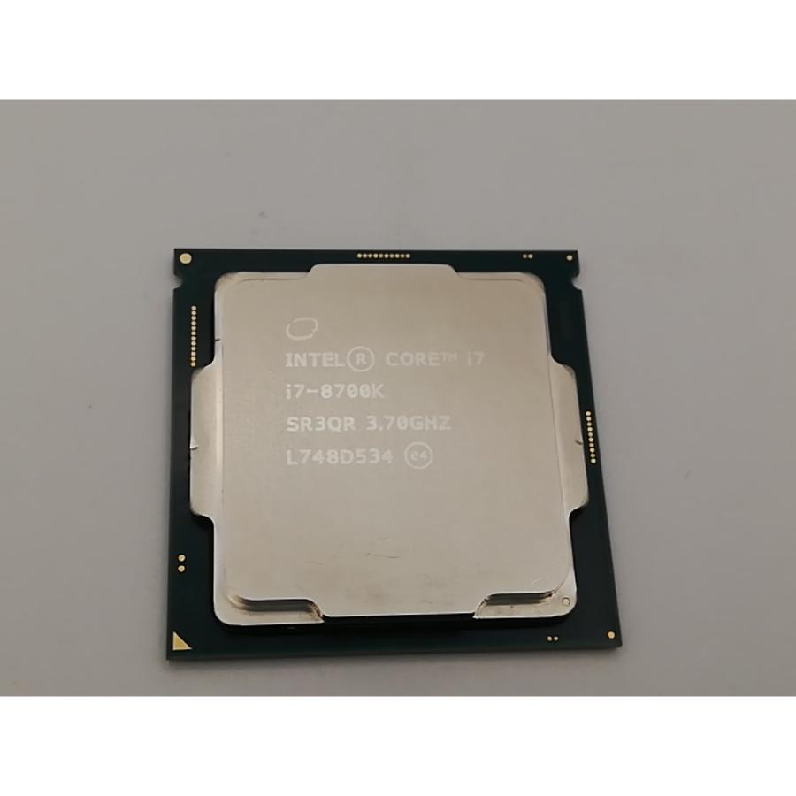 中古】Intel Core i7-8700K (3.7GHz/TB:4.7GHz) BOX LGA1151/6C/12T/L3