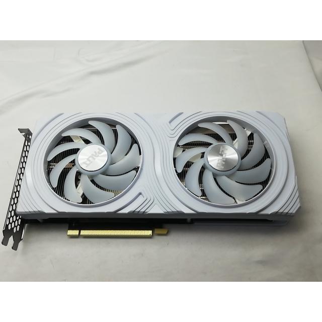 【中古美品】Palit GeForce RTX 4060 Ti Dual 8GB 中古】Palit NE6406T019P1-1048L (GeForce RTX 4060 Ti WHITE 8GB