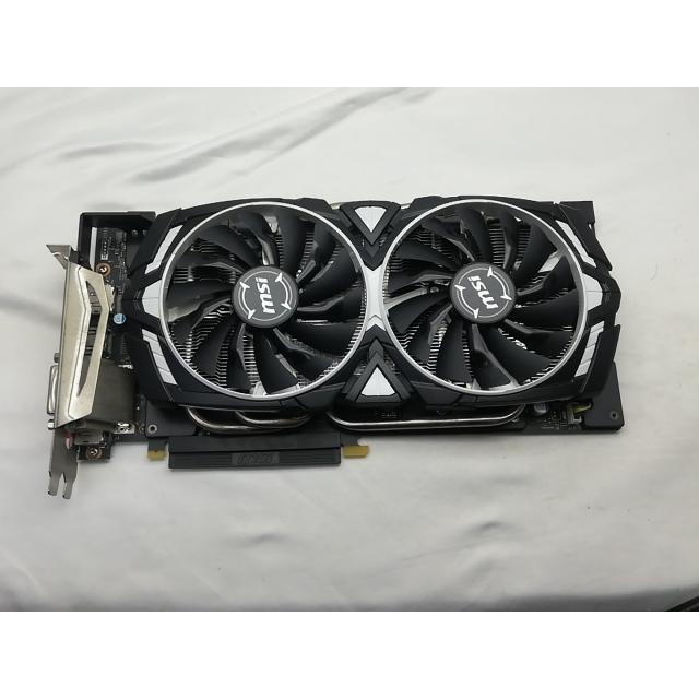 中古】MSI GeForce GTX 1080 ARMOR 8G OC GTX1080/8GB(GDDR5X)/PCI-E