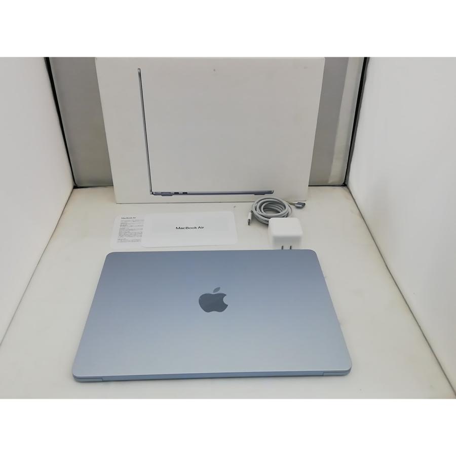 【中古】Apple MacBook Air 13インチ (M4,2025) M4(CPU:10C/GPU:10C) 16GB/512GB スカイブルー MC6U4J/A【秋葉3号】保証期間１ヶ月【ランクB】の画像