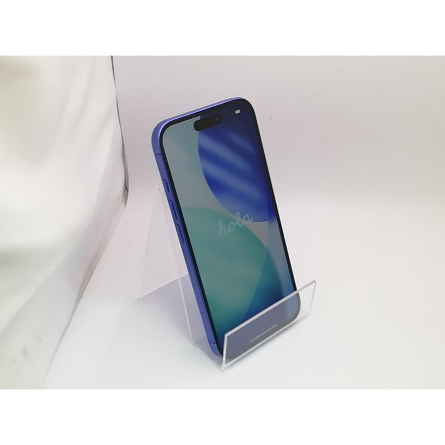 【中古】Apple SoftBank 【SIMフリー】 iPhone 16 128GB ウルトラマリン MYDU3J/A【秋葉3号】保証期間１ヶ月【ランクA】の画像