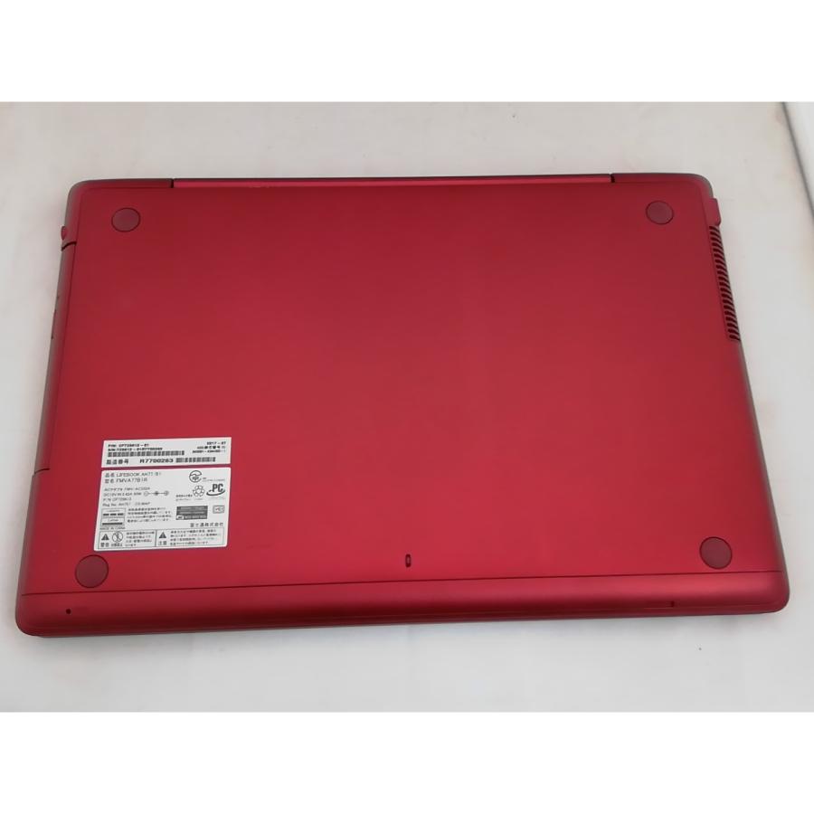 中古】Fujitsu LIFEBOOK AH AH77/B1 FMVA77B1R ガーネットレッド【秋葉