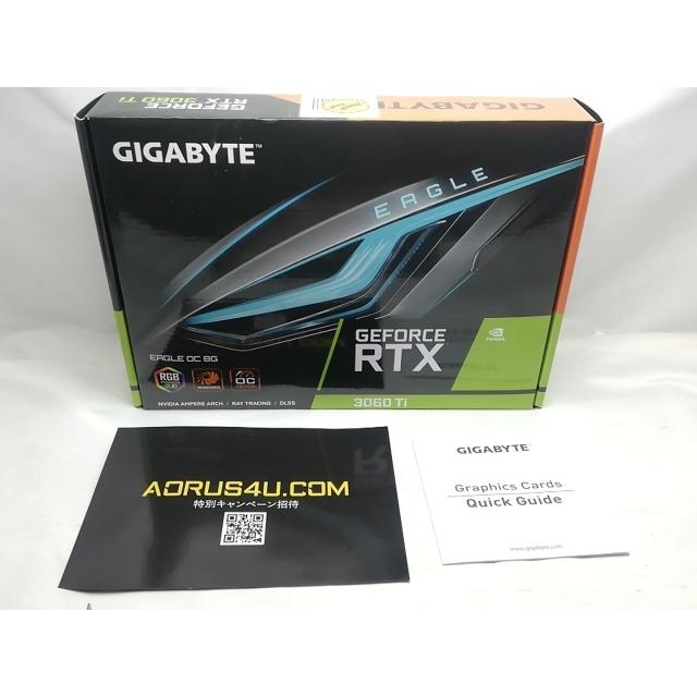 中古】GIGABYTE GeForce RTX 3060 Ti EAGLE OC 8G rev.2.0（GV