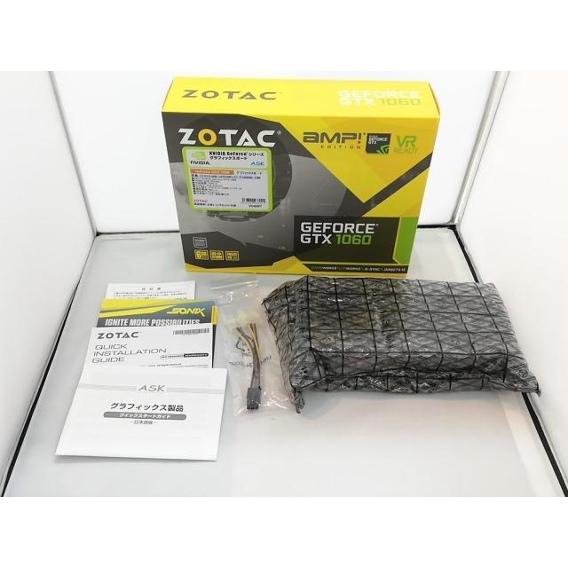 中古】ZOTAC GeForce GTX 1060 6GB AMP! Edition (ZT-P10600B-10M