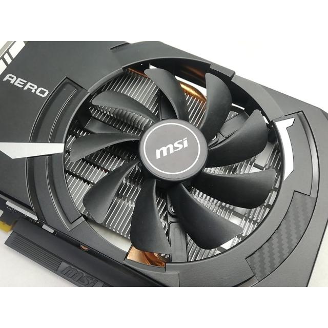 中古】MSI GeForce GTX 1660 Ti AERO ITX 6G GTX1660Ti/6GB(GDDR6)/PCI