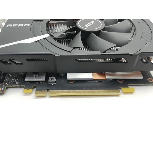 中古】MSI GeForce GTX 1660 Ti AERO ITX 6G GTX1660Ti/6GB(GDDR6)/PCI