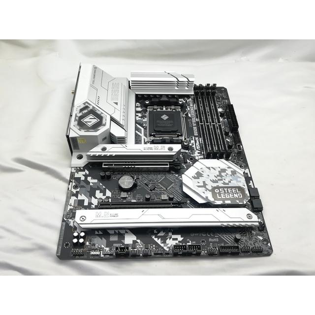中古】ASRock B650E Steel Legend WiFi B650E/AM5/2.5GbitLAN/ATX