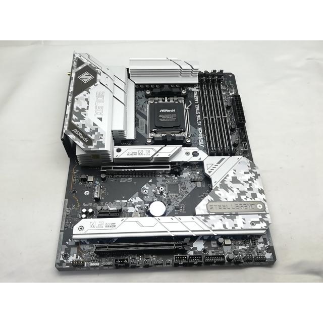 【中古】ASRock X670E Steel Legend X670E/AM5/2.5GbitLAN/Wi-Fi6E(ax)+BT5.2/ATX【秋葉3号】保証期間１週間 | 