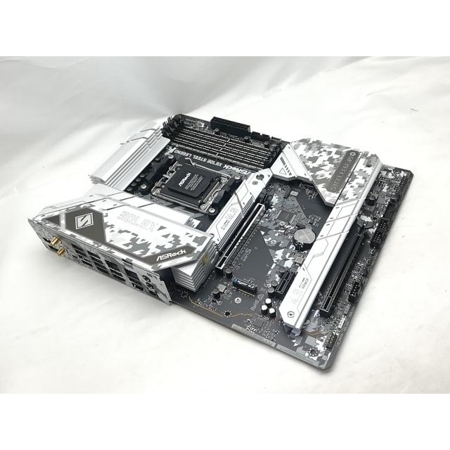 【中古】ASRock X670E Steel Legend X670E/AM5/2.5GbitLAN/Wi-Fi6E(ax)+BT5.2/ATX【秋葉3号】保証期間１週間 |  | 01