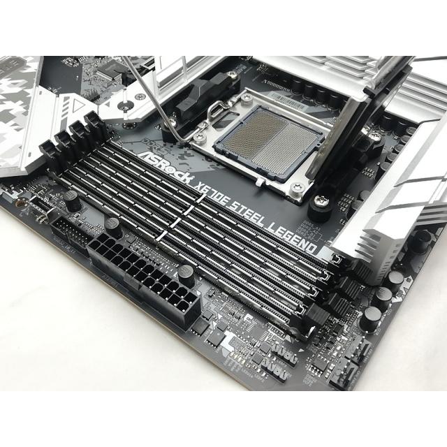 【中古】ASRock X670E Steel Legend X670E/AM5/2.5GbitLAN/Wi-Fi6E(ax)+BT5.2/ATX【秋葉3号】保証期間１週間 |  | 04