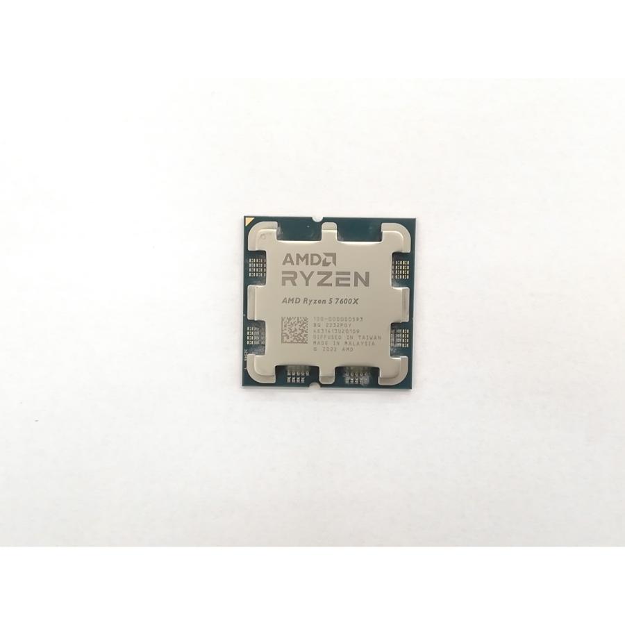 中古】AMD Ryzen 5 7600X (4.7GHz/TC:5.3GHz) bulk AM5/6C/12T/L3 32MB