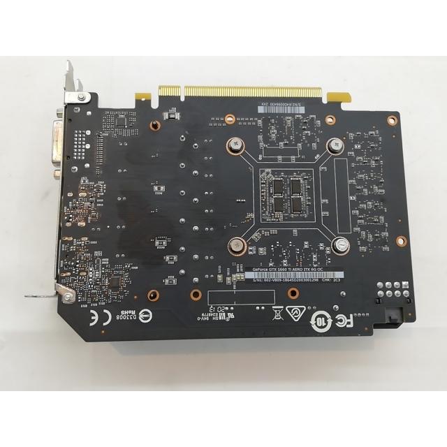 MSI GTX 1660 Ti AERO ITX 6G OC ショート基板 中古】MSI GeForce GTX 1660 Ti AERO ITX 6G OC GTX1660Ti/6GB(GDDR6