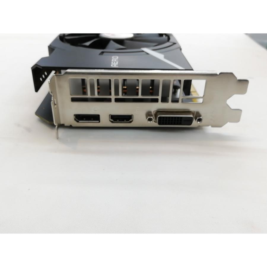 中古】MSI GeForce GTX 1660 Ti AERO ITX 6G OC GTX1660Ti/6GB(GDDR6