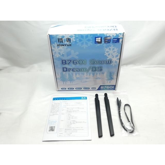 中古】JGINYUE B760i Snow Dream/D5 DDR5 B760(DDR5)/LGA1700/Mini-ITX