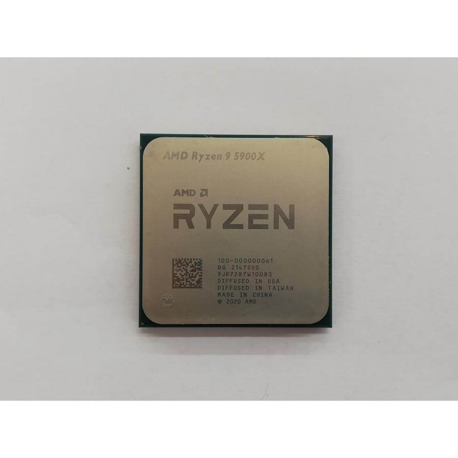 Ryzen 9 5900X ※CPU本体のみ 中古】AMD Ryzen 9 5900X (3.7GHz/TC:4.8GHz) bulk AM4/12C/24T/L3
