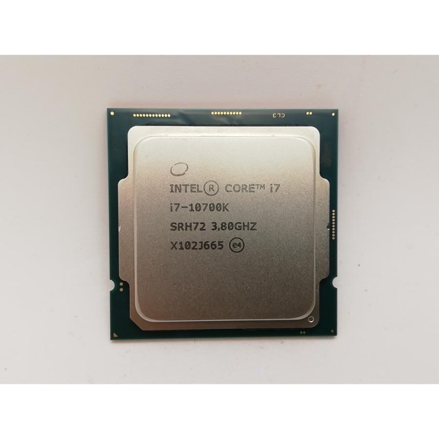 中古】Intel Core i7-10700K (3.8GHz/TB:5.1GHz) bulk LGA1200/8C/16T