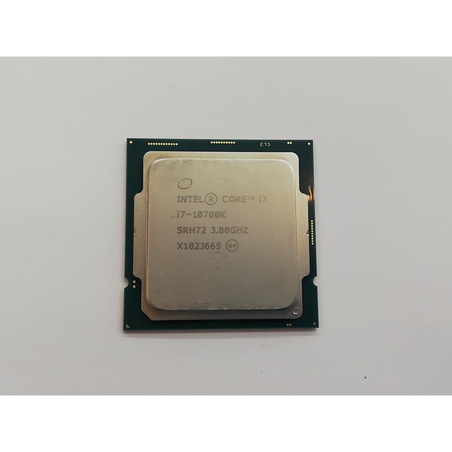 中古】Intel Core i7-10700K (3.8GHz/TB:5.1GHz) bulk LGA1200/8C/16T