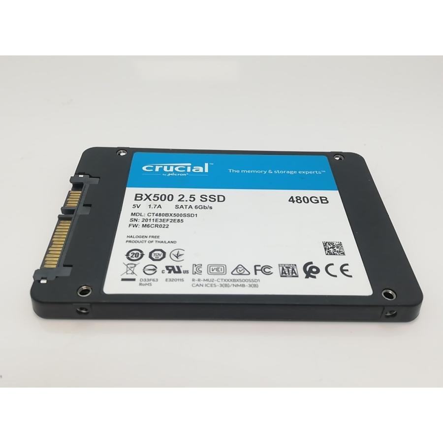 中古】Crucial BX500(CT480BX500SSD1) 480GB/SSD/6GbpsSATA【秋葉3号