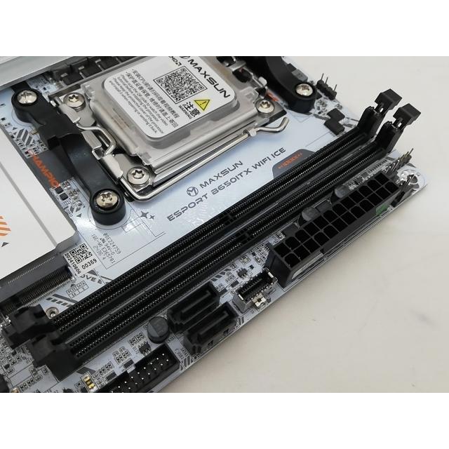 中古】MAXSUN MS-eSPORT B650ITX WiFi ICE B650/AM5/Mini-ITX【秋葉3号