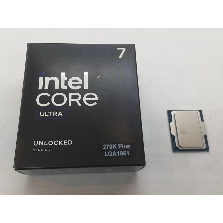 中古】Intel Core Ultra 7 270K Plus (3.7GHz) Box LGA1851/24C(P:8C/E
